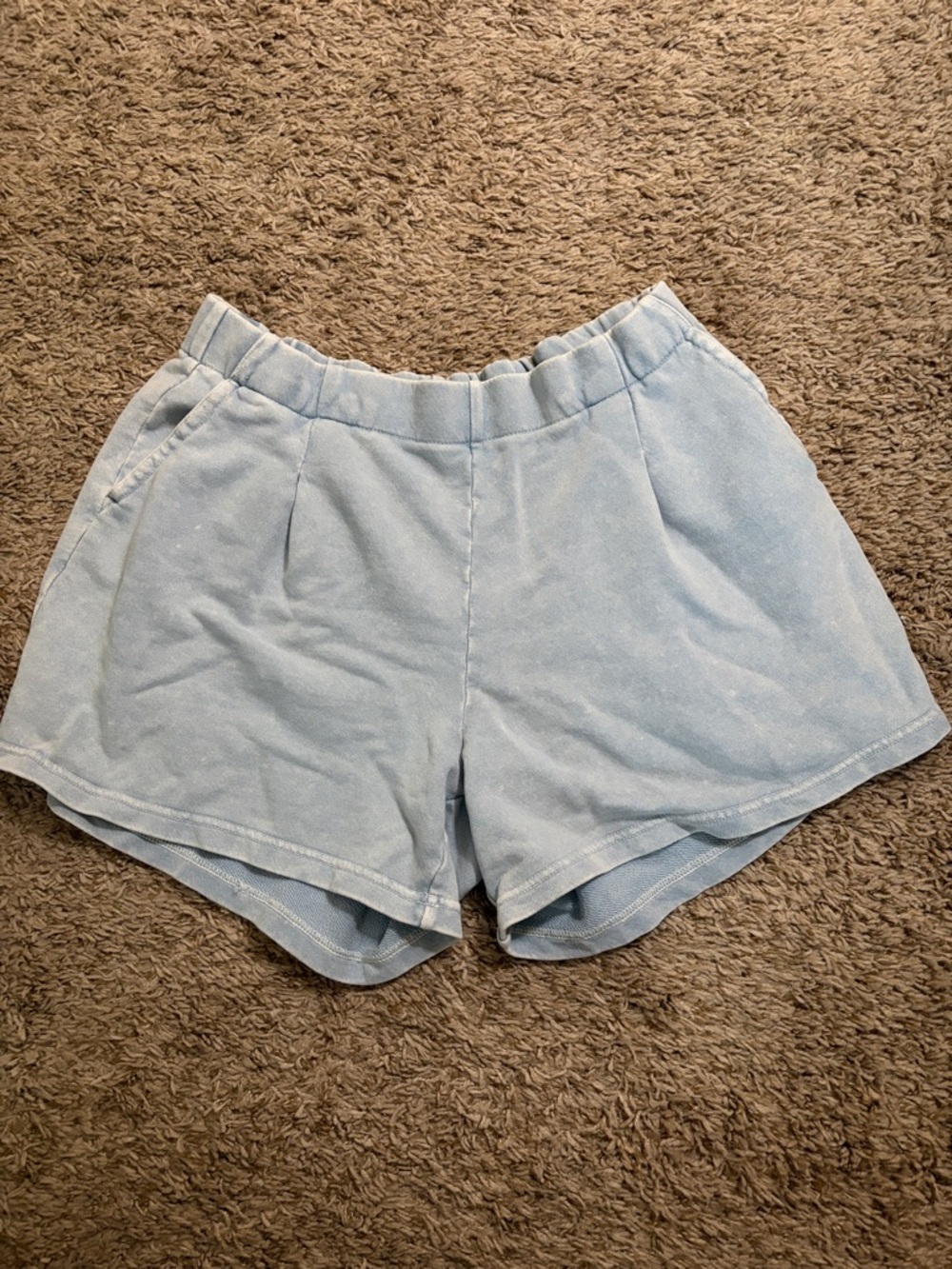 aerie Light Blue Athletic Lounge Shorts